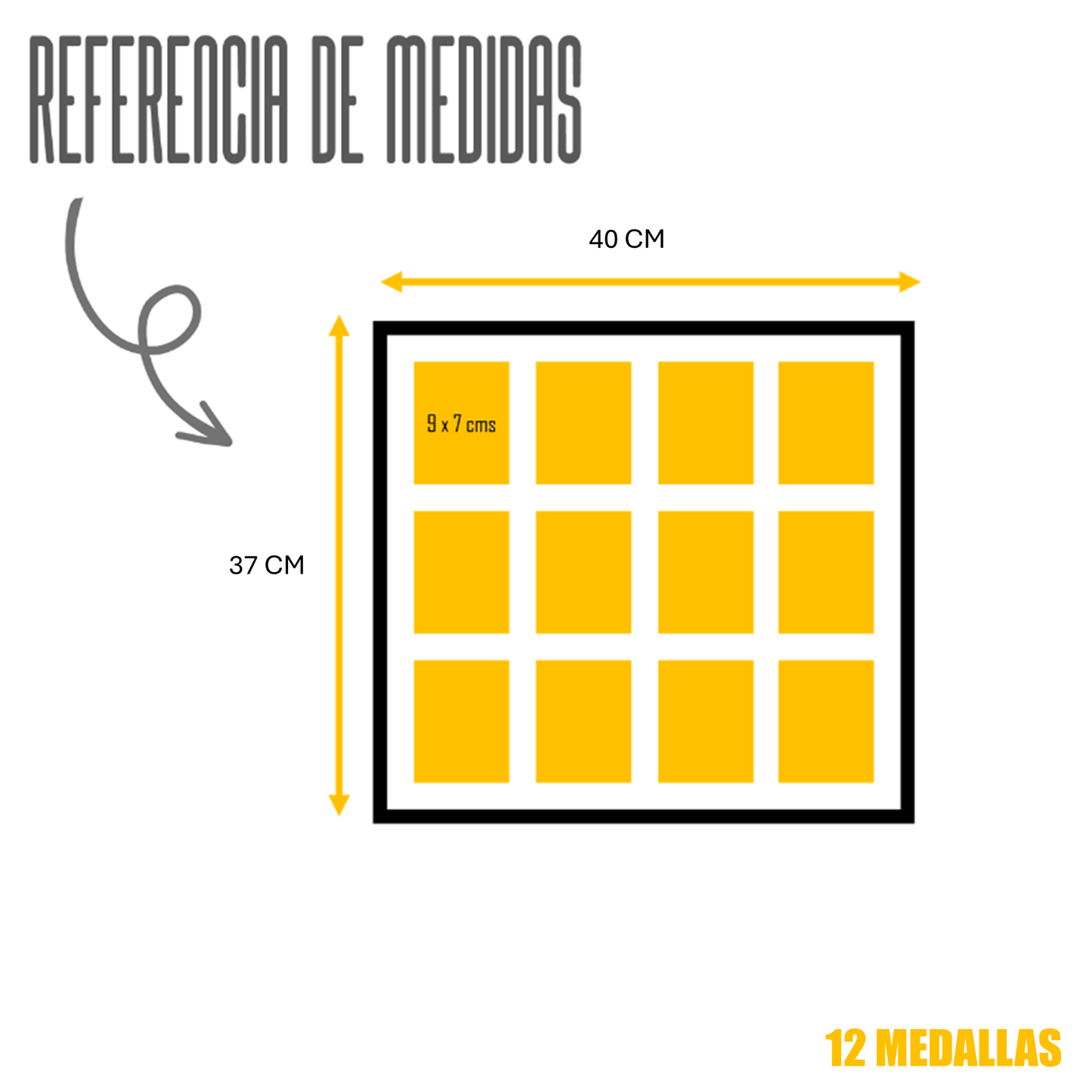 Medallero (12 Medallas)